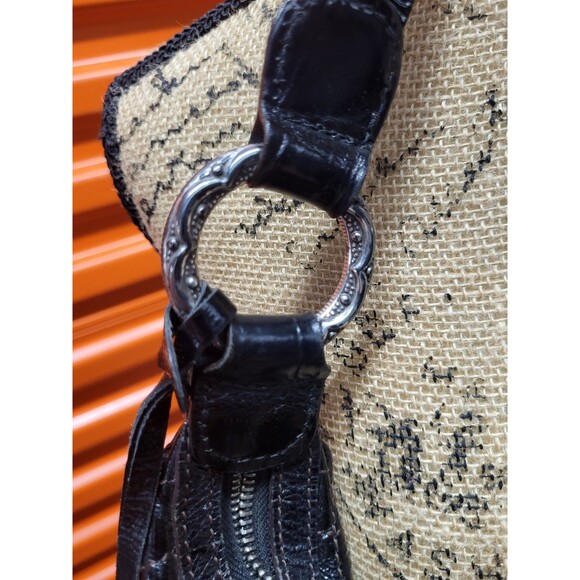 Brighton Collection Leather Black Handbag - Picture 3 of 8